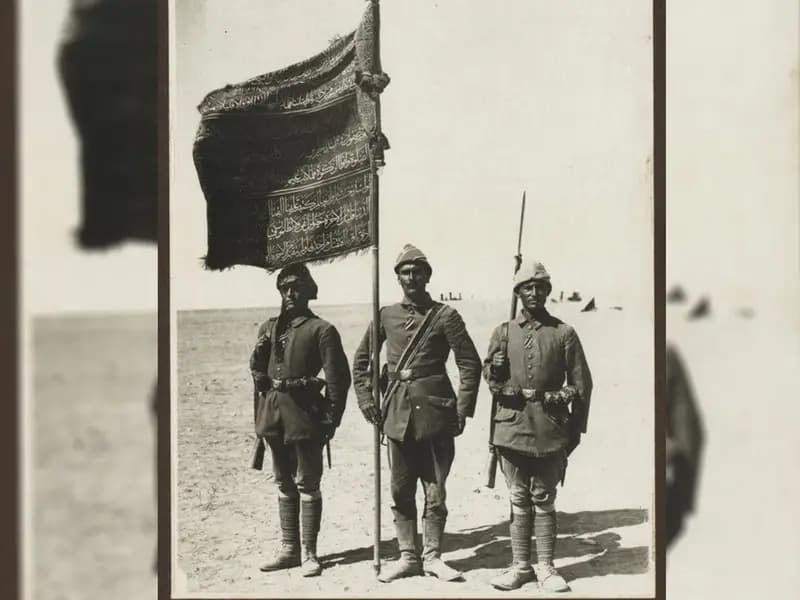 Birinci Dünya Savaşı'nın En Meşhur Türk Askeri Fotoğrafı Açıklandı