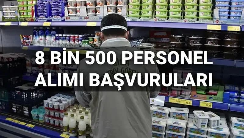 Tarım ve Orman Bakanlığı 8.500 Personel Alımı Başvuru Kılavuzu Yayımlandı mı?