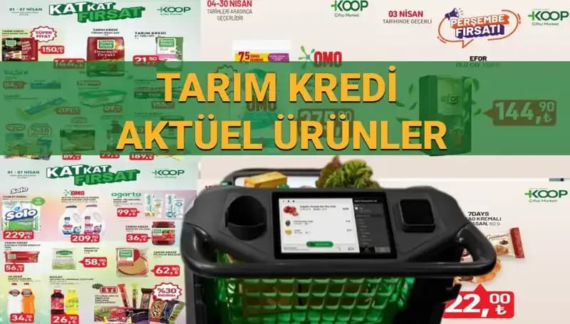 Tarım Kredi Marketleri'nde Nisan Ayına Özel İndirim Fırsatları!