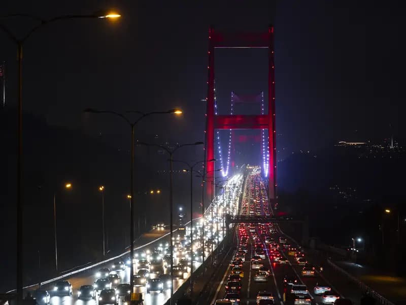 İstanbul'da Bayram Trafiği: Yoğunluk Yüzde 62'ye Ulaştı