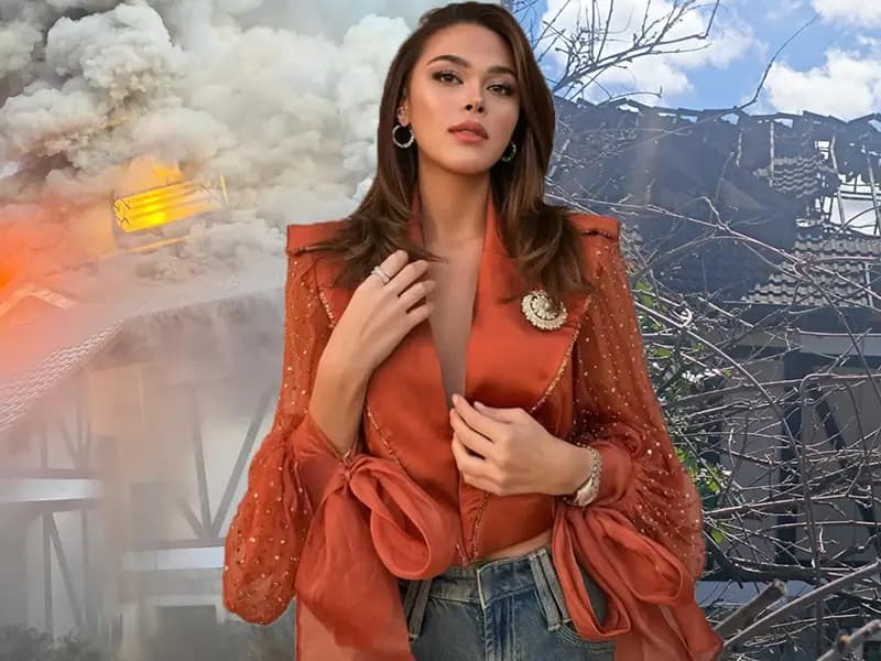 Aslıhan Karalar'ın Yangın Korkusu: Çatı Katında Çıkan Alevler