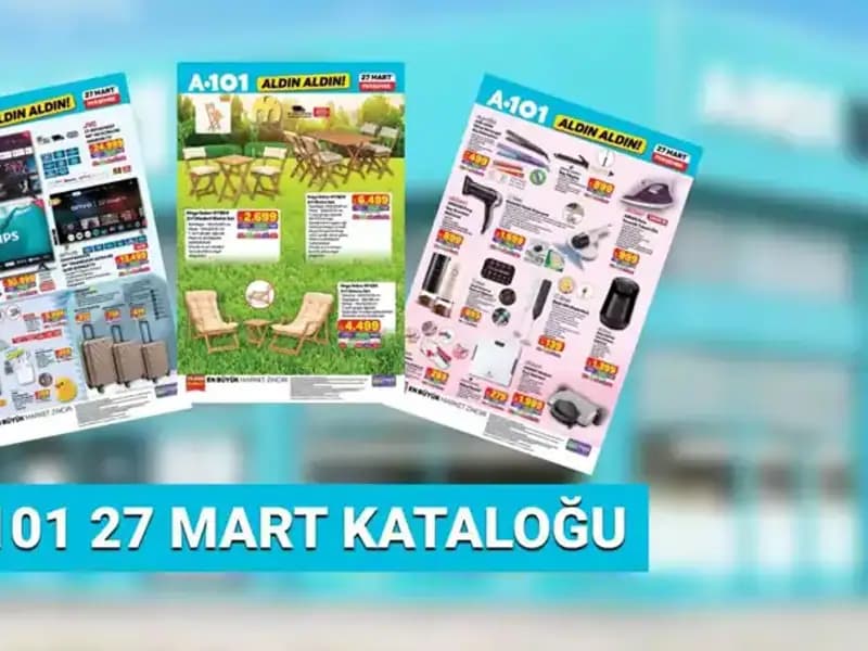 27 Mart'ta A101'de Kaçırılmayacak Fırsatlar: Dizüstü Bilgisayar ve Daha Fazlası!
