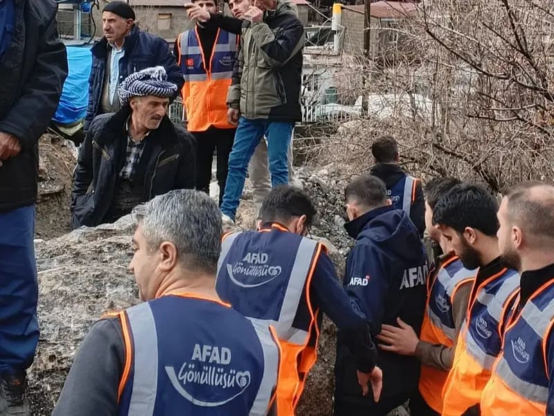 Şırnak'ta Sağanak Yağışlar Hayatı Olumsuz Etkiledi
