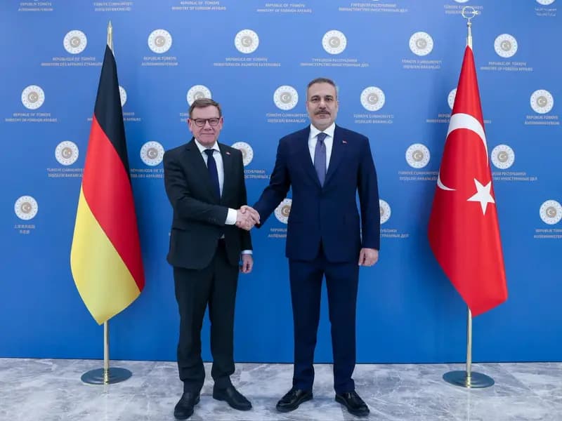 Dışişleri Bakanı Fidan, Almanya'dan Wadephul'u Ağırladı