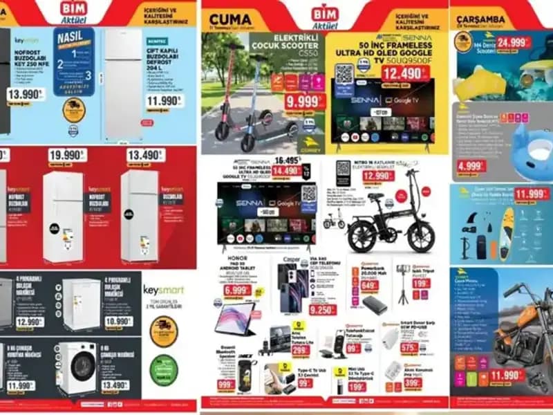 BİM 8-11 Temmuz Aktüel Kataloğu ile Teknoloji Harikaları Kapınızda!
