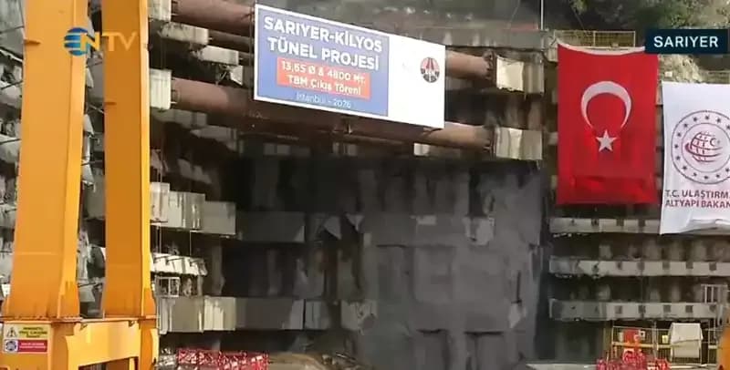 İstanbul'un Trafiğini Rahatlatacak Sarıyer-Kilyos Tüneli Açılıyor!