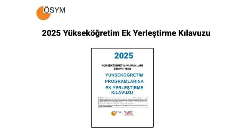 Yükseköğretim Ek Yerleştirme Kılavuzu 2025: Kontenjanlar ve Tercih Süreci