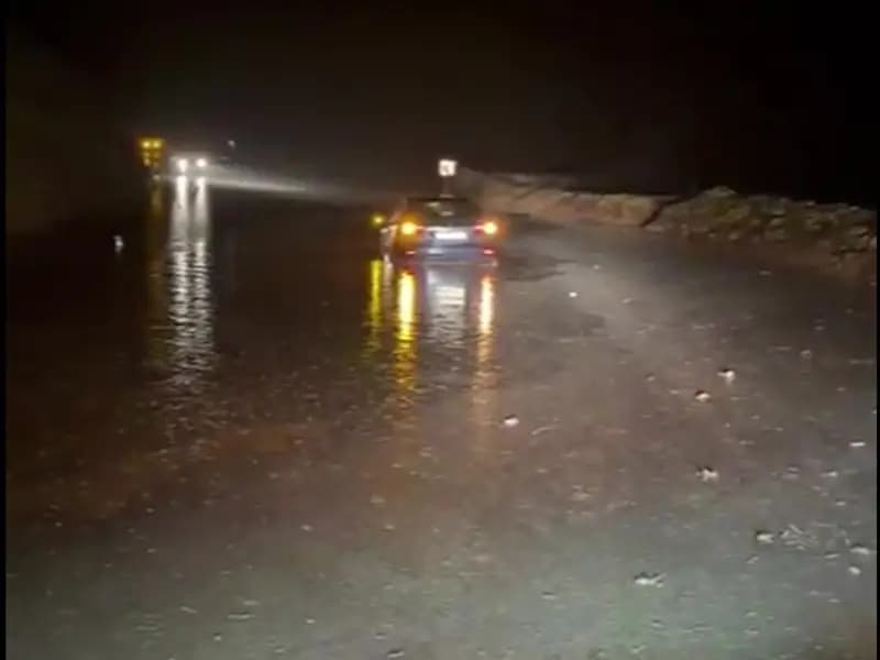 Batman'da Şiddetli Yağışlar Ulaşımı Olumsuz Etkiledi