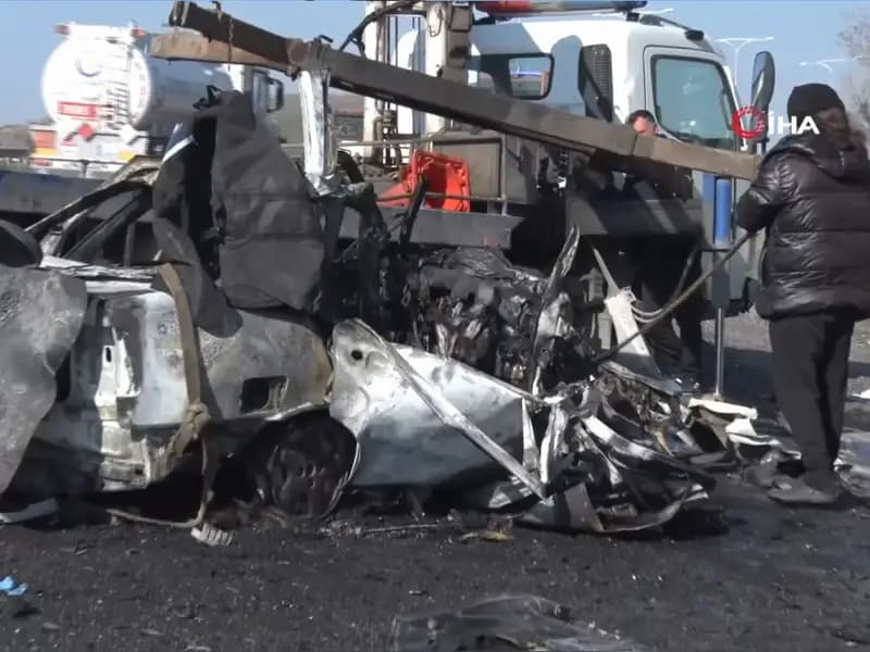 Ankara Kuzey Çevre Yolu'nda Feci Trafik Kazası: Beş Ölü