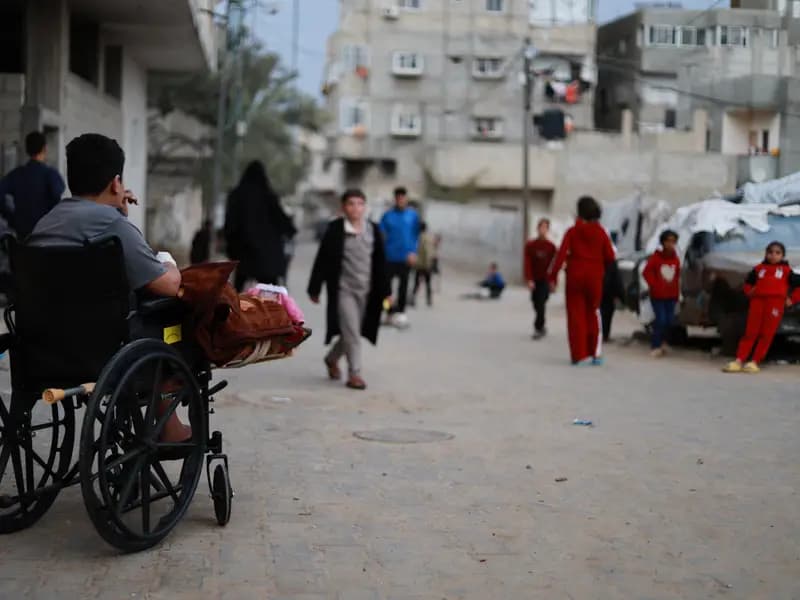 Gazze'deki Savaş Kalıntıları İçin Ampute Muhammed'den Çağrı